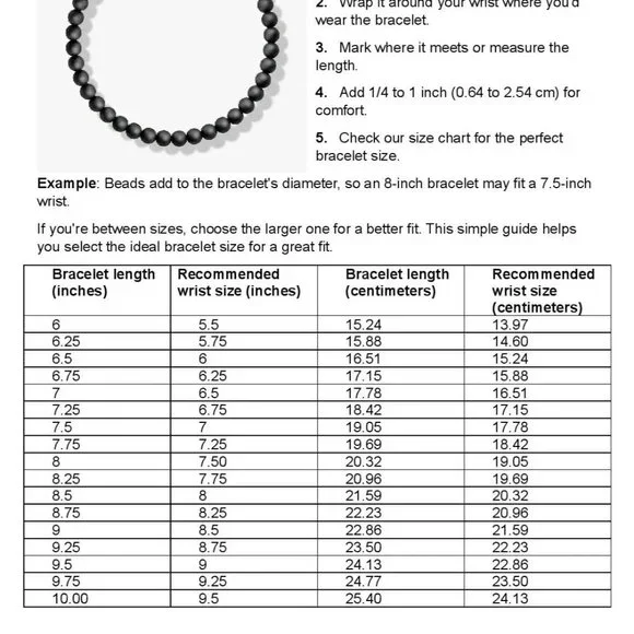 CHC 6mm Bead Men's Bracelet & Sterling Silver Satin Finish